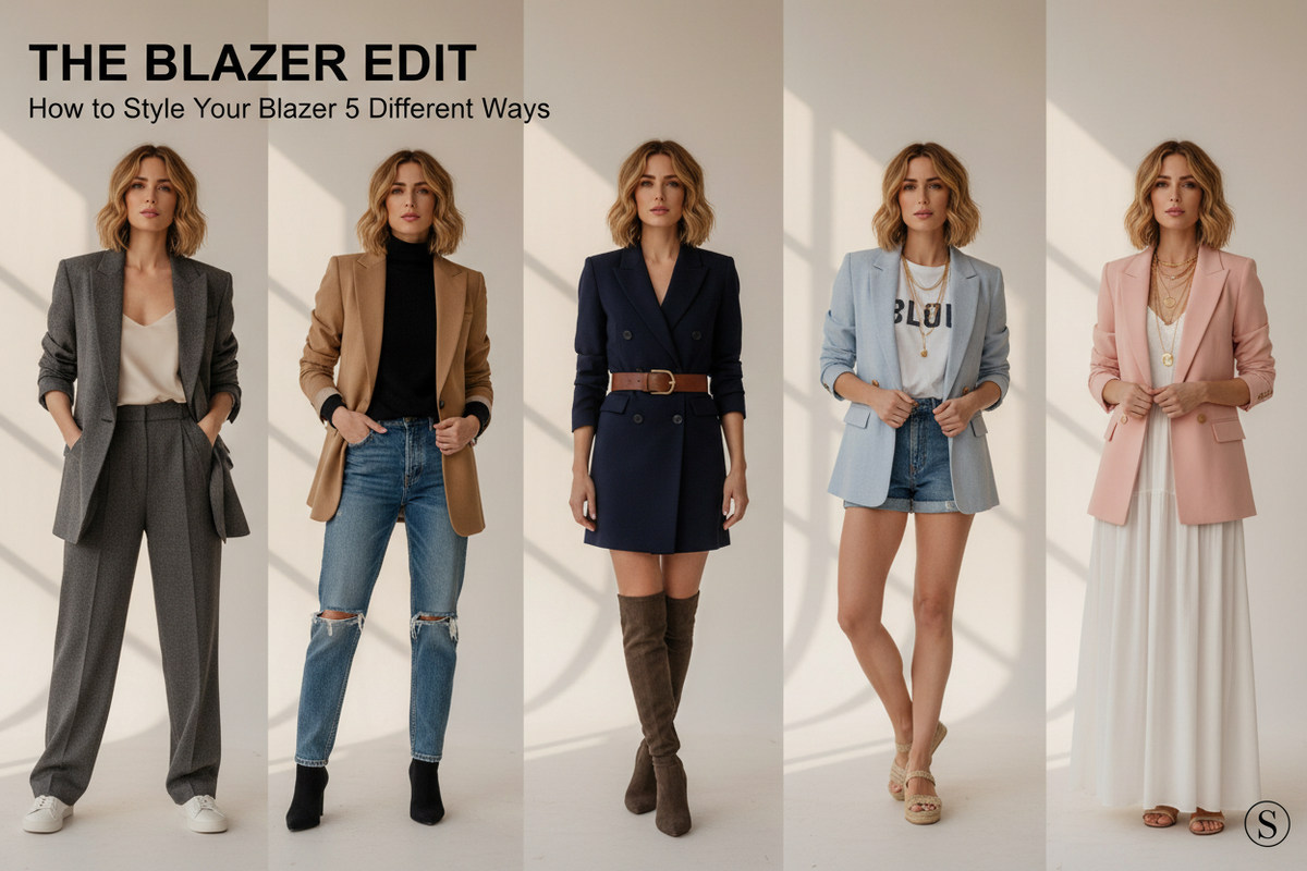 How to Style a Blazer 5 Different Ways
