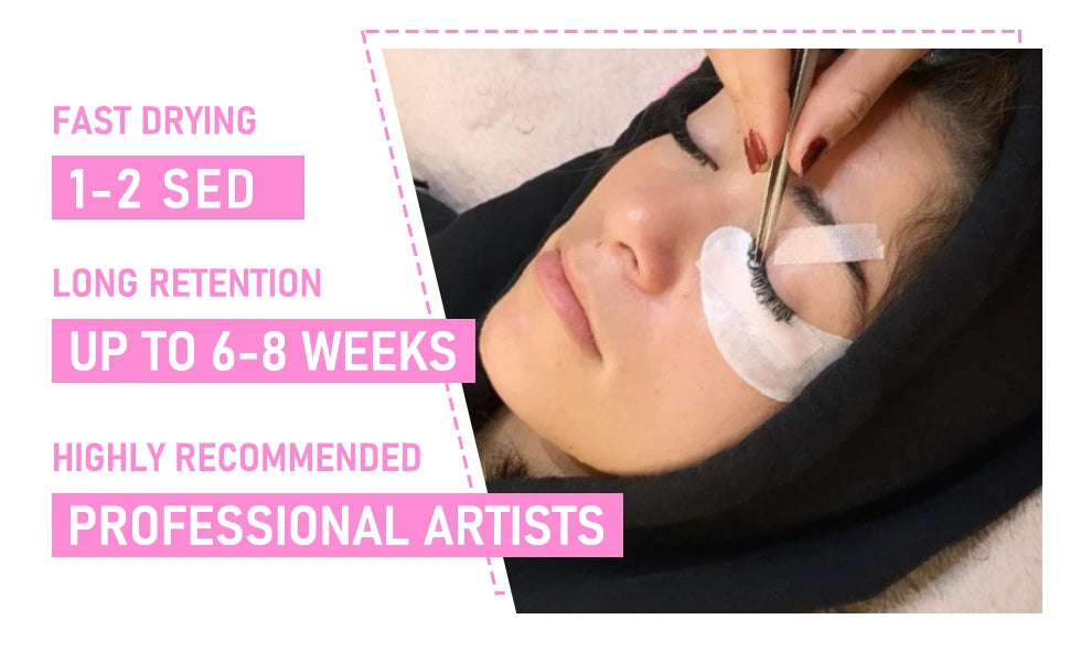 Veyes Inc Eyelash Extensions Glue 5 Days Free Shipping from US Veyelash 7 Weeks Retention Volume Lash Adhesive Makeup Tools - Tasawoq