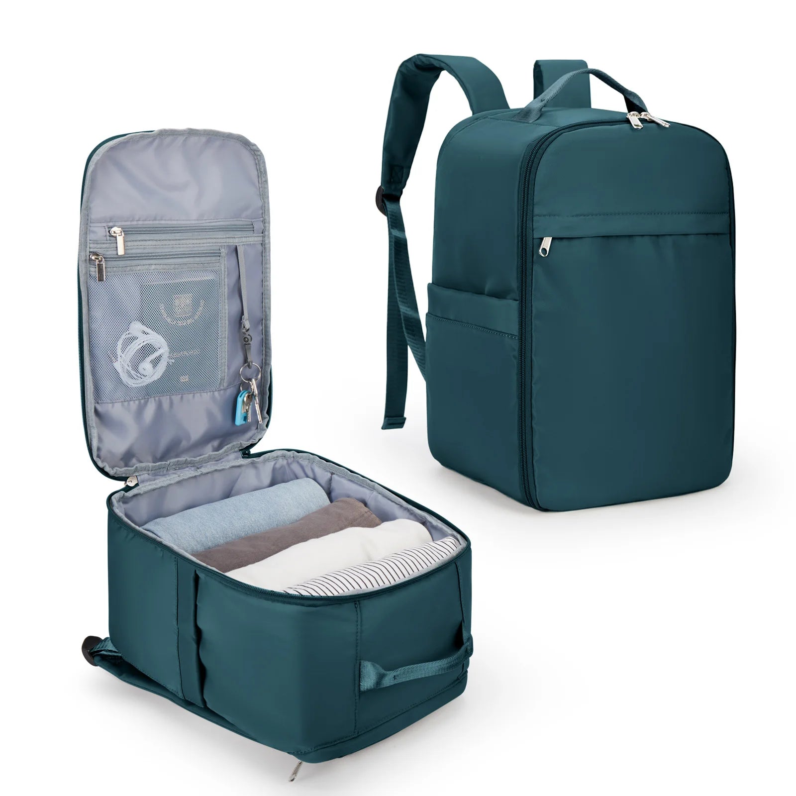 Ryanair Backpack 40x20x25 Cabin Bag, Hand Luggage Travel Backpack for Easyjet Cabin Bag 45x36x20, Laptop Backpack for Women/Men - Tasawoq