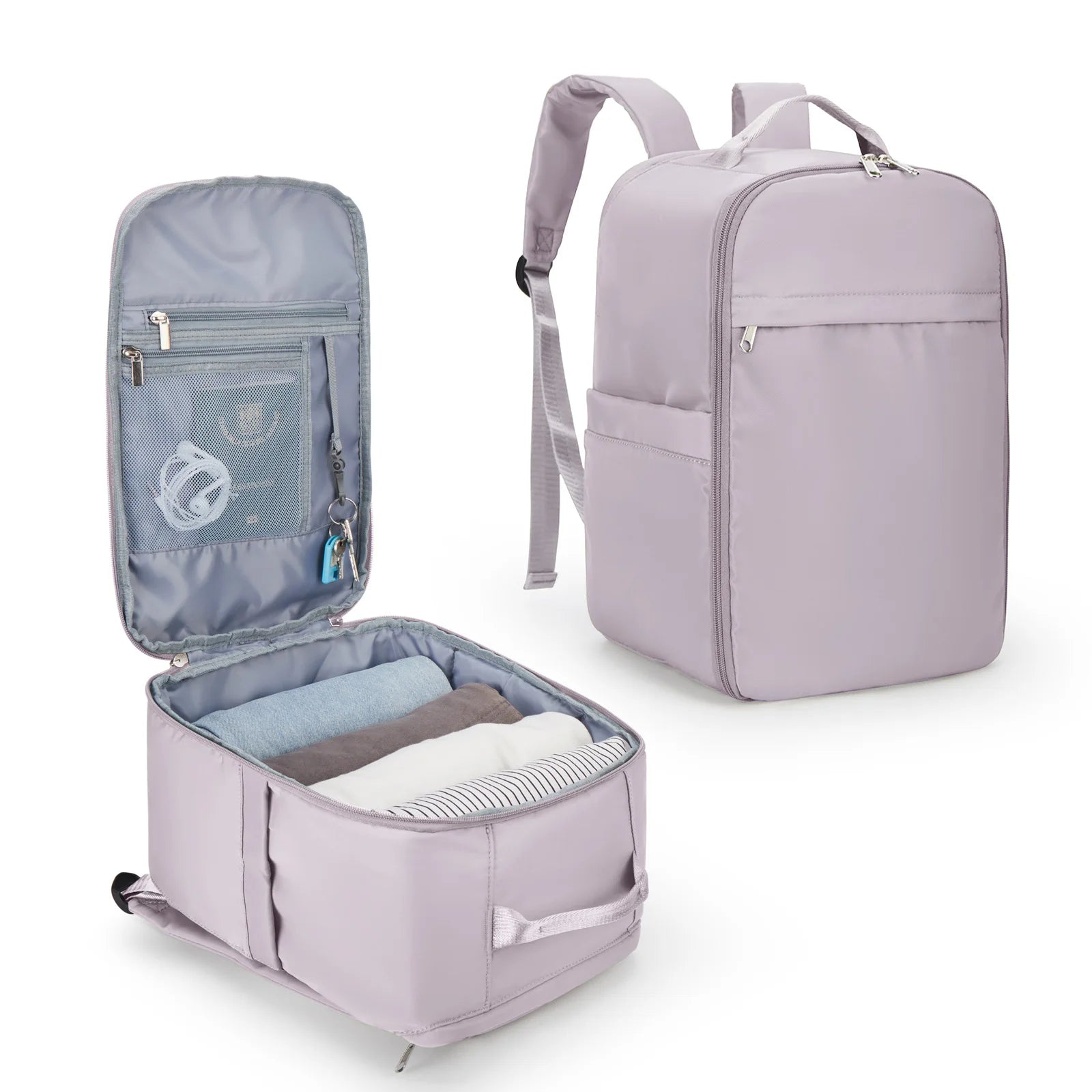 Ryanair Backpack 40x20x25 Cabin Bag, Hand Luggage Travel Backpack for Easyjet Cabin Bag 45x36x20, Laptop Backpack for Women/Men - Tasawoq
