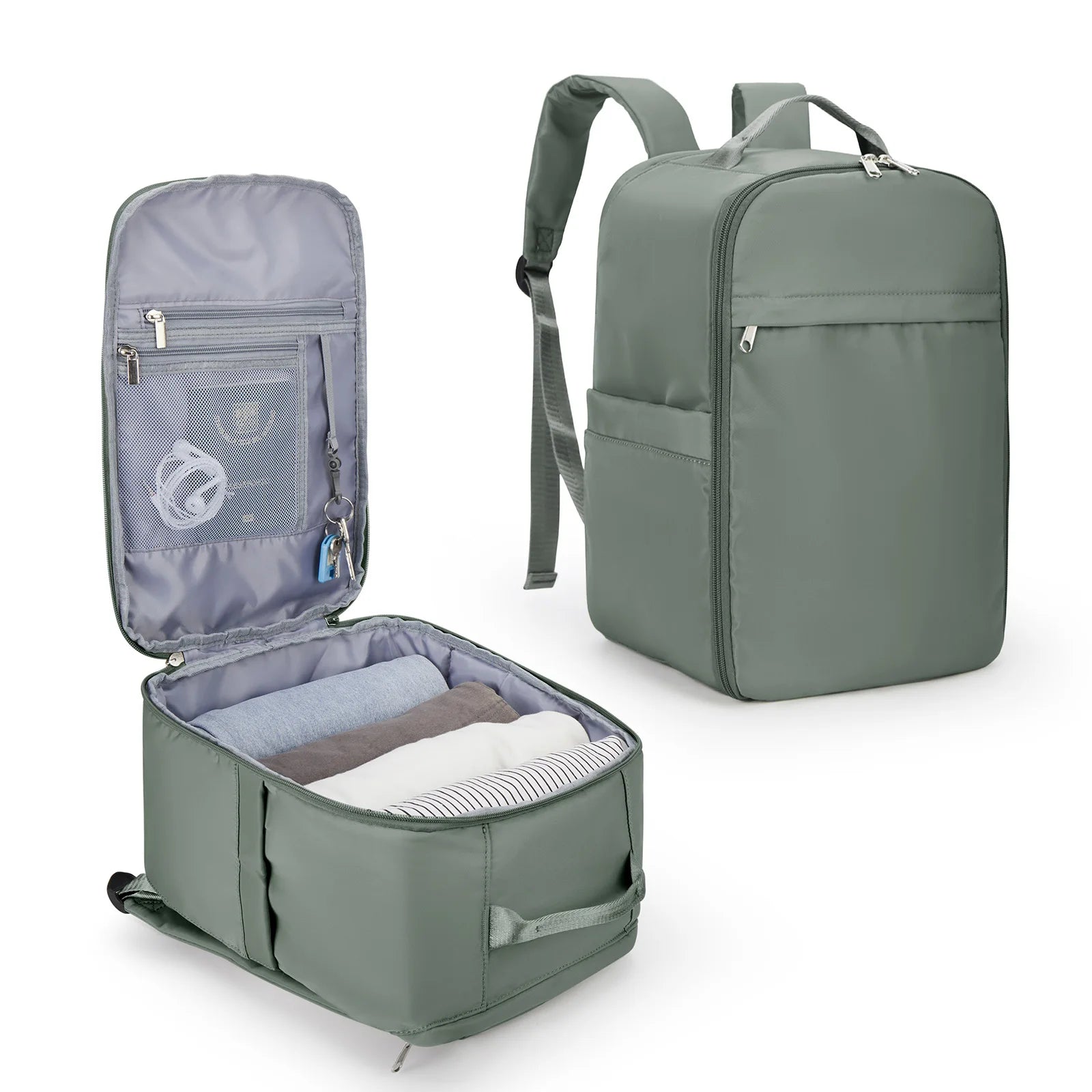Ryanair Backpack 40x20x25 Cabin Bag, Hand Luggage Travel Backpack for Easyjet Cabin Bag 45x36x20, Laptop Backpack for Women/Men - Tasawoq