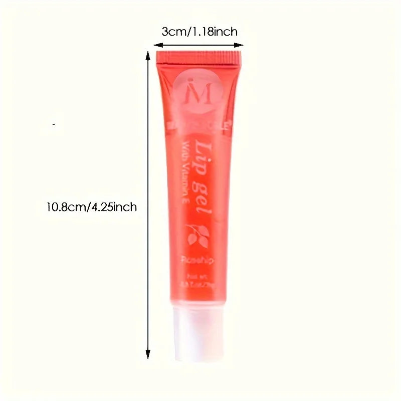 6Pcs/Set, Moisturizing Clear Lip Gloss, VE, Rosehip, Argan, Peppermintaloe, Coconut Flavor, Translucent Plumping Lip Oils Gift S - Tasawoq