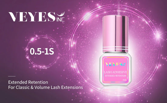 Veyes Inc Eyelash Extensions Glue 5 Days Free Shipping from US Veyelash 7 Weeks Retention Volume Lash Adhesive Makeup Tools - Tasawoq