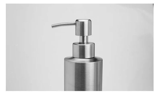 Liquid soap dispenser bottle gel bottle 304 stainless steel Lotion Pump Hand Soap Kitchen Bathroom Dispenser 250ml/350ml/550ml - Tasawoq