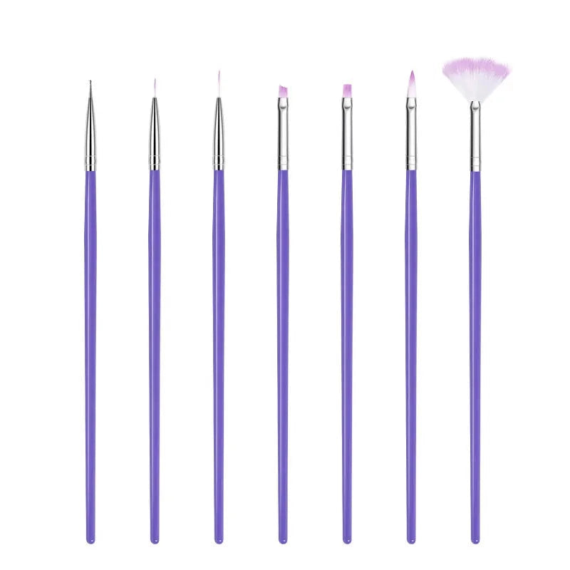 Nail Brush For Manicure Gel Brush For Nail Art 15Pcs/Set Nail Brush Acrylic Liquid Powder Carving Gel Brush - Tasawoq
