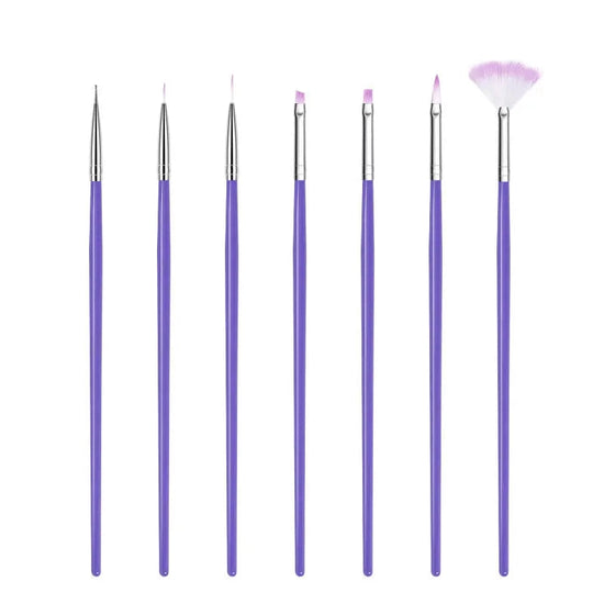 Nail Brush For Manicure Gel Brush For Nail Art 15Pcs/Set Nail Brush Acrylic Liquid Powder Carving Gel Brush - Tasawoq