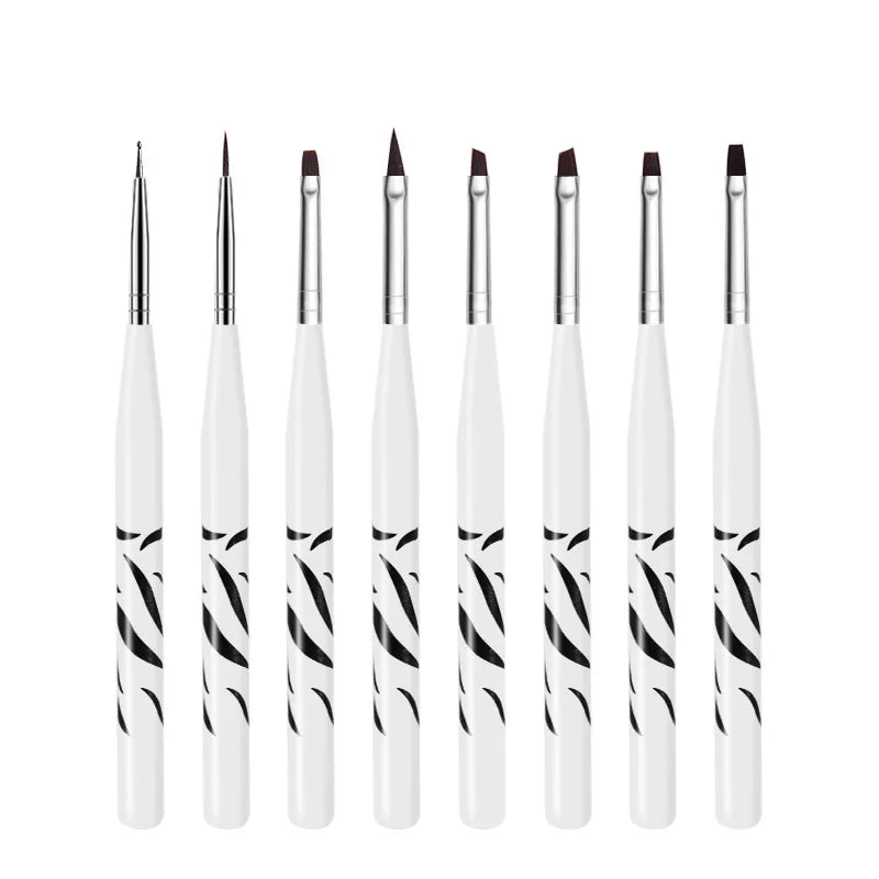 Nail Brush For Manicure Gel Brush For Nail Art 15Pcs/Set Nail Brush Acrylic Liquid Powder Carving Gel Brush - Tasawoq