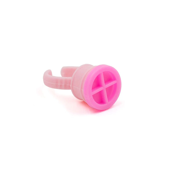 100Pcs False Eyelashes Blooming Cups Planting Grafting Rapid Bloom Sun Flower Glue Cup Fan Eyelash Extension Makeup Tools - Tasawoq