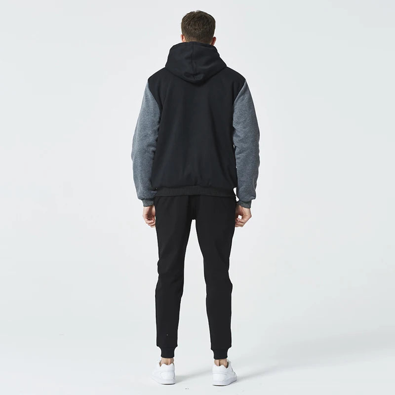 Men's Jacket Camouflage Thicken Winter Jackets for Men Fleece Long Sleeve Coat Man Casual Hoodies Streetwear Men's Coats - Tasawoq
