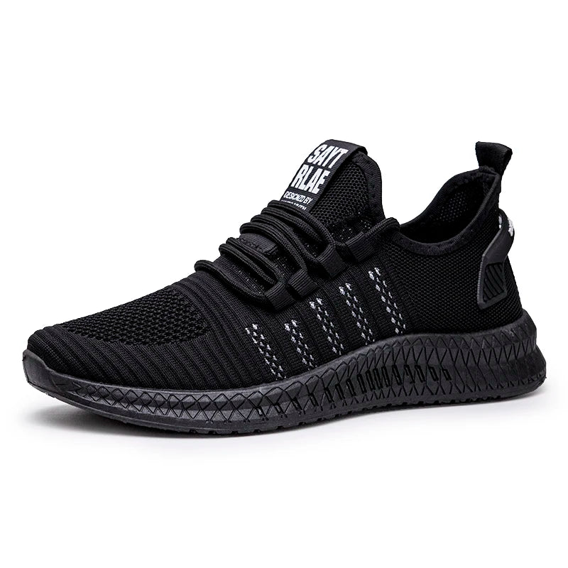 Fashion Sneakers Lightweight Men Casual Shoes Breathable Male Footwear Lace Up Walking Shoe - Tasawoq