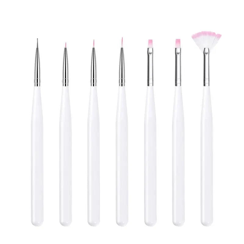 Nail Brush For Manicure Gel Brush For Nail Art 15Pcs/Set Nail Brush Acrylic Liquid Powder Carving Gel Brush - Tasawoq
