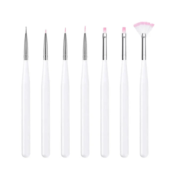 Nail Brush For Manicure Gel Brush For Nail Art 15Pcs/Set Nail Brush Acrylic Liquid Powder Carving Gel Brush - Tasawoq