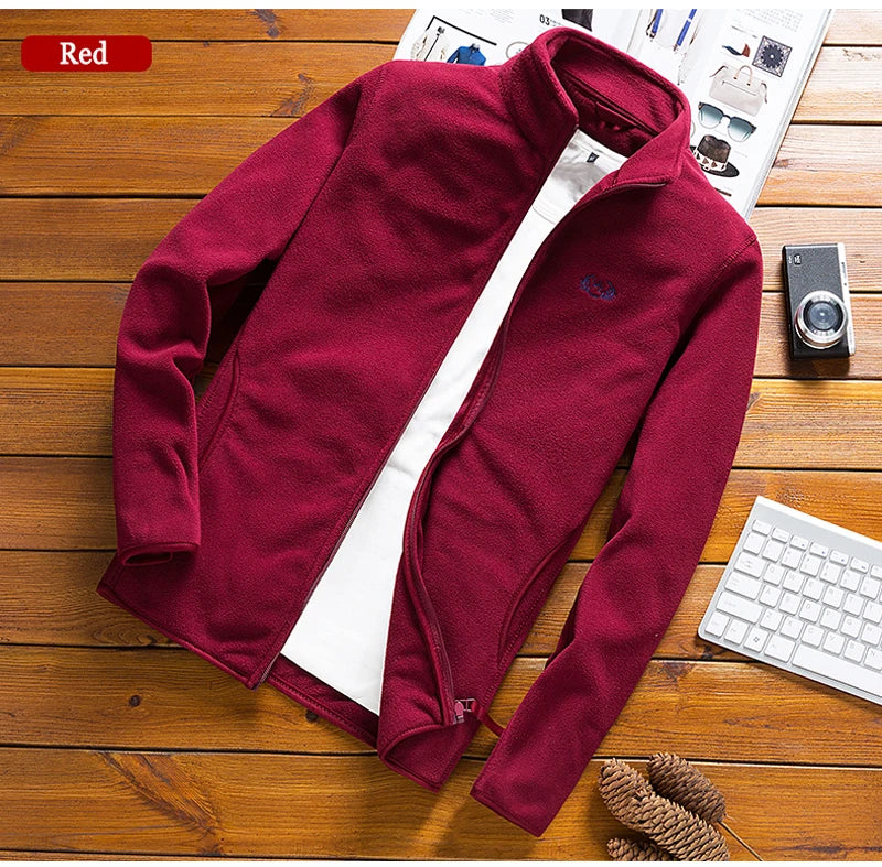 Man Fleece Tactical Softshell Jacket outwear Windbreaker Thermal Sporting male Tourism Mountain coats men Army jackets - Tasawoq