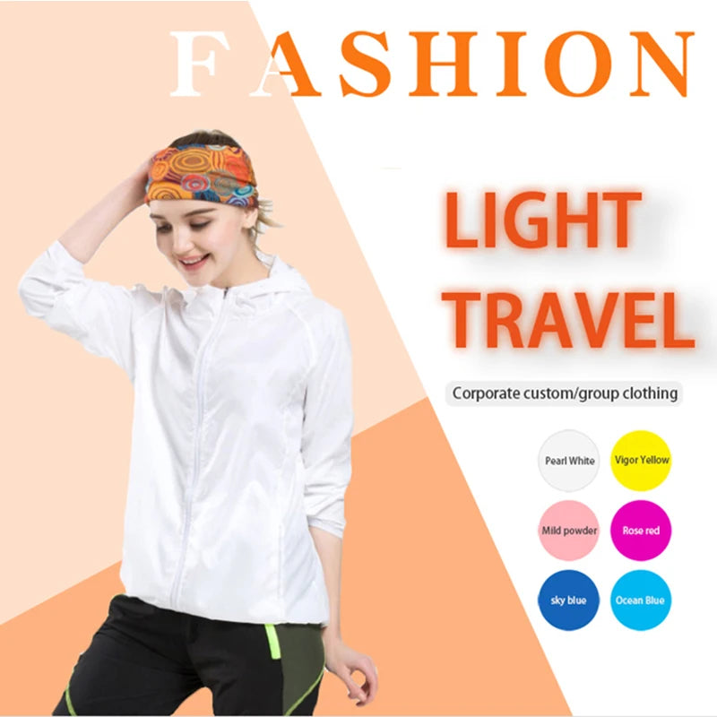 Men Women Hiking Jacket Waterproof Quick Dry Camping Hunting Clothes Sun-Protective Outdoor Sports Coats Anti UV Windbreaker - Tasawoq