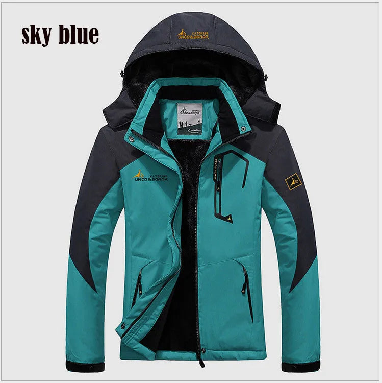 Winter Parka Men Windbreak Plus Thick Warm Windproof Fur Coats Male Military Hooded Anorak Jackets Men's Winter Jackets - Tasawoq
