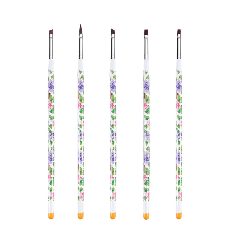 Nail Brush For Manicure Gel Brush For Nail Art 15Pcs/Set Nail Brush Acrylic Liquid Powder Carving Gel Brush - Tasawoq
