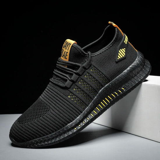 Fashion Sneakers Lightweight Men Casual Shoes Breathable Male Footwear Lace Up Walking Shoe - Tasawoq