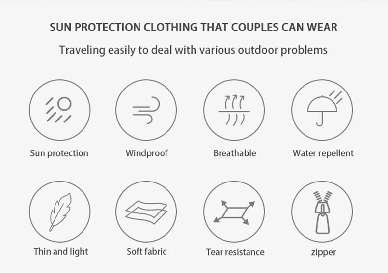 Men Women Hiking Jacket Waterproof Quick Dry Camping Hunting Clothes Sun-Protective Outdoor Sports Coats Anti UV Windbreaker - Tasawoq