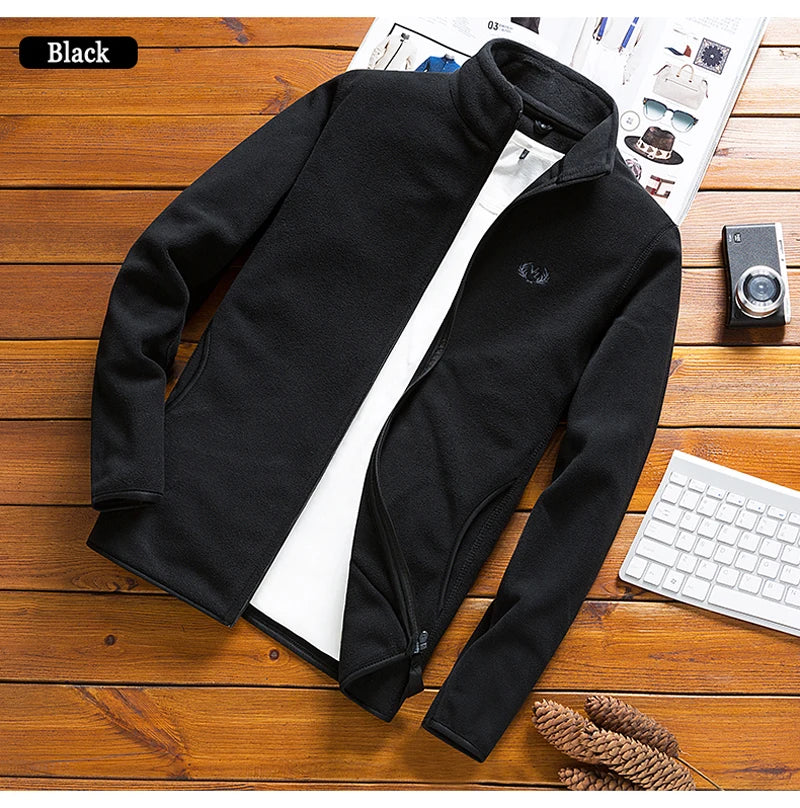 Man Fleece Tactical Softshell Jacket outwear Windbreaker Thermal Sporting male Tourism Mountain coats men Army jackets - Tasawoq