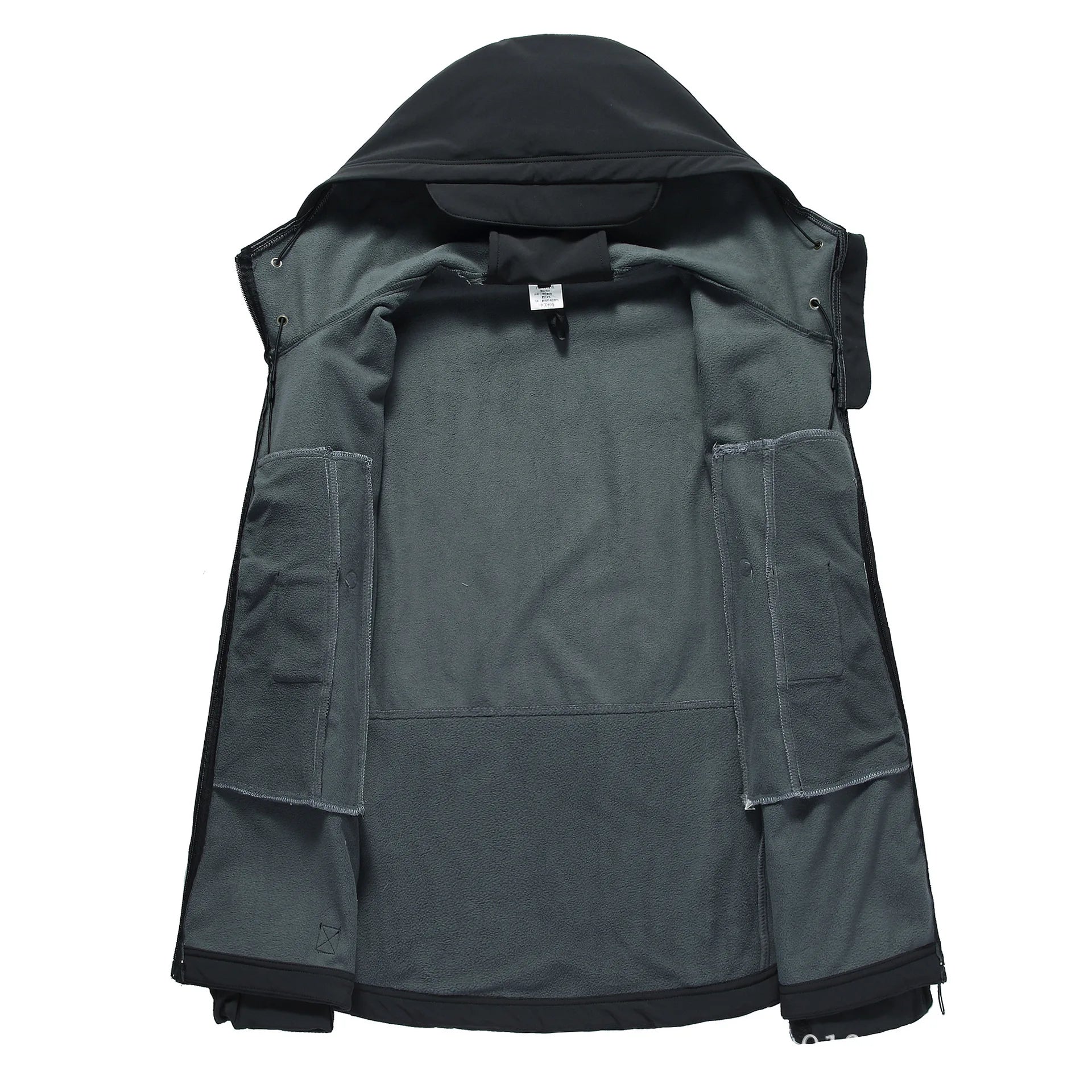 Men's Autumn Winter SoftShell Fleece Waterproof Jackets Male Hood Coats Fishing Hiking Camping Climbing Skiing Pants Trousers - Tasawoq