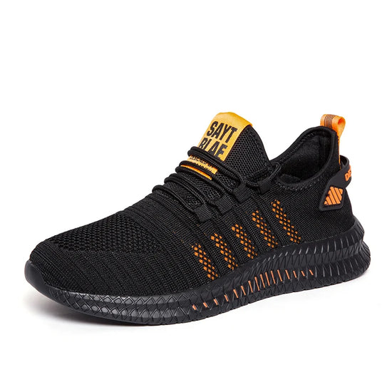Fashion Sneakers Lightweight Men Casual Shoes Breathable Male Footwear Lace Up Walking Shoe - Tasawoq
