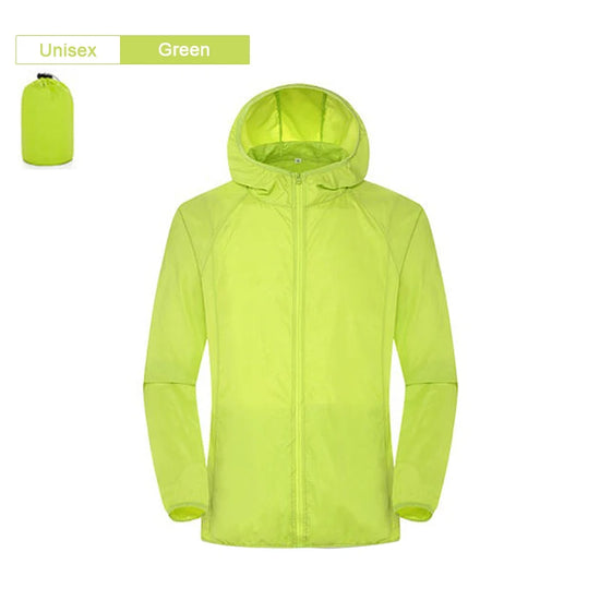 Men Women Hiking Jacket Waterproof Quick Dry Camping Hunting Clothes Sun-Protective Outdoor Sports Coats Anti UV Windbreaker - Tasawoq