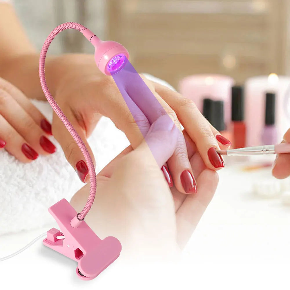 Nail Dryer LED Nail Lamp UV Lamp for Curing All Gel Nail Polish, 360 Degree Swivel to Free Your Hands, For Home Salon Tools - Tasawoq