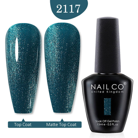 NAILCO Red Colors Series 15ML Nail Gel Polish Nail Supplies Semi Permanent For Nail Art Manicure Soak Off LED UV Hybrid Varnish - Tasawoq