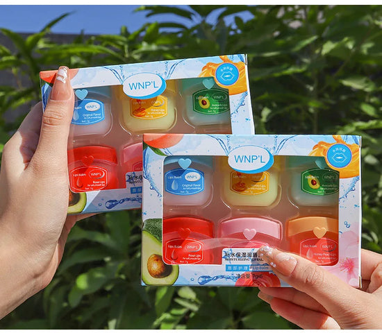 New 4/6/8pcs Moisturizing Lip Balm Sets Lipstick Makeup Natural Plant Base Moisturizer Lip Balm Anti-Cracking Lips Skin Care - Tasawoq