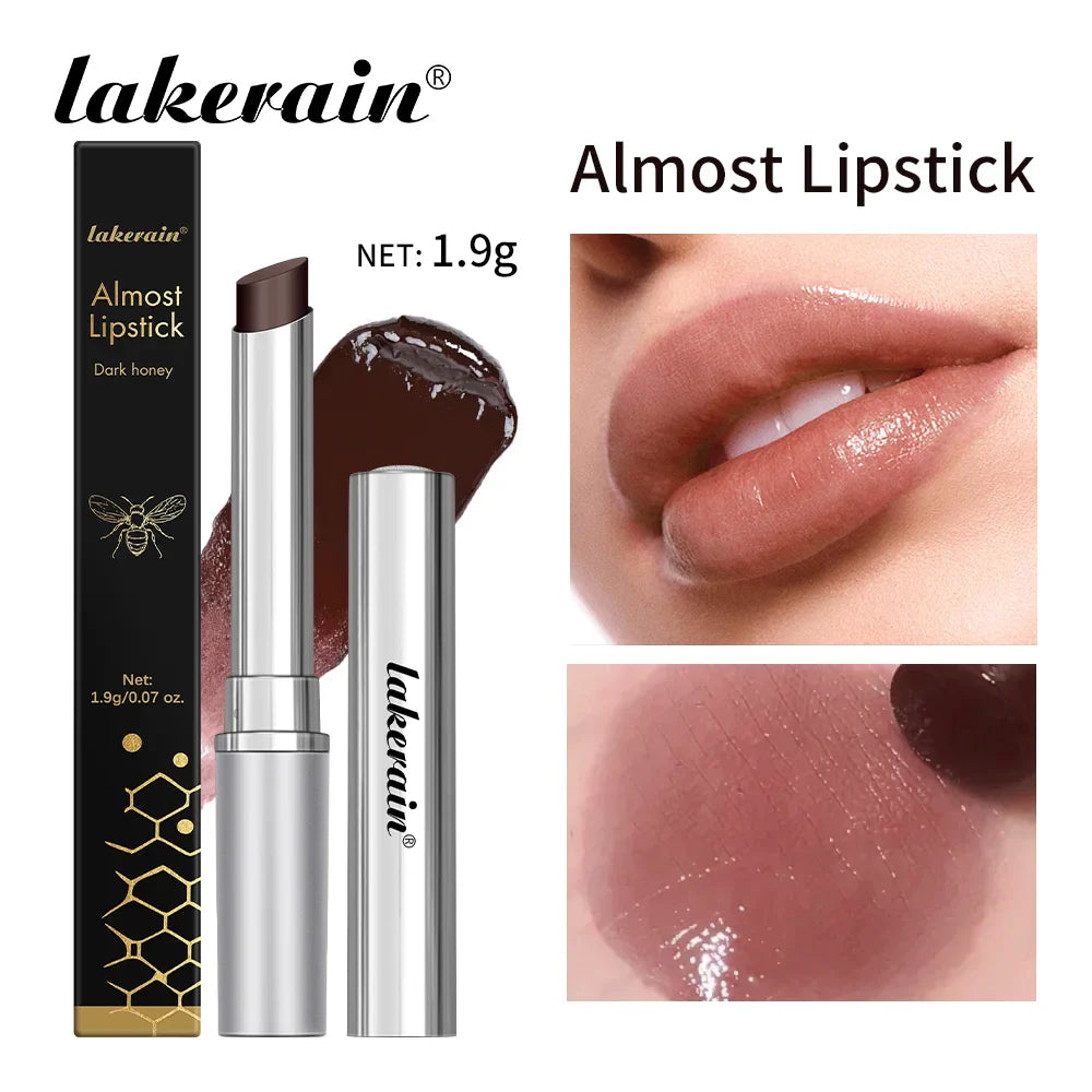 Colorless Black Honey Lip Balm Lipstick Long Lasting Hygienic Moisturizing Lips Plumper Nourish Makeup Lip Care Cosmetics - Tasawoq