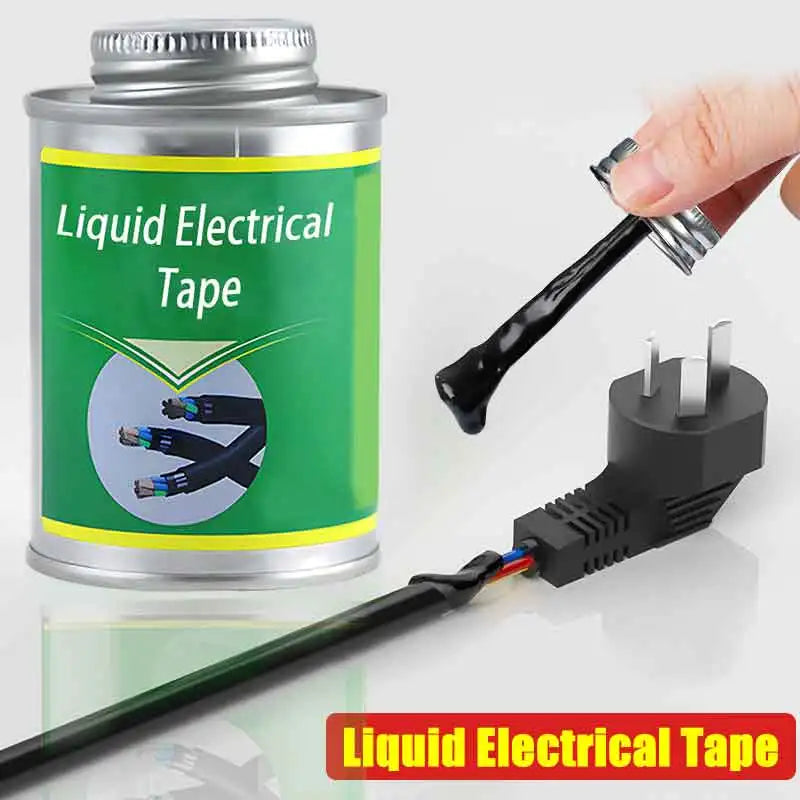 Liquid Electrical Tape Insulating Tape Rubber Electrical Wire Cable Coat Fix Line Glue Liquid Insulation Paste Sealant - Tasawoq