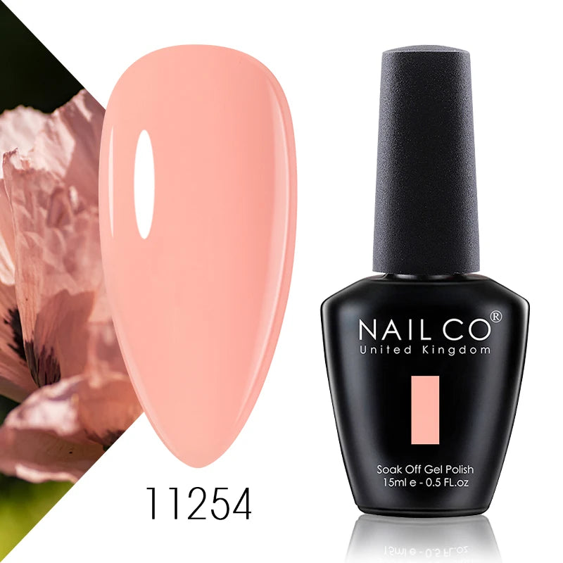 NAILCO 15ml Top Coat And Base Coat Art Design Gel Nail Polish UV Top Base Coat UV LED Soak Off Gel For Nail Decoration Varnish - Tasawoq