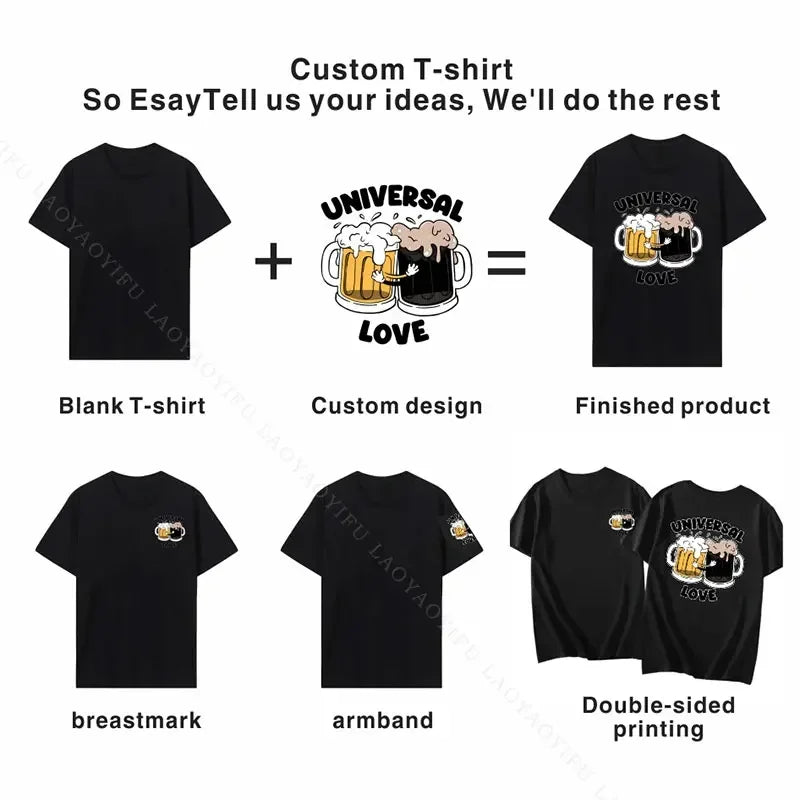 If You Work You Lose - Anzu Futaba Version T-Shirt 2024 New Kawaii Anime Cotton T-shirt Tees for Men Funny cartoon Otaku Tshirt - Tasawoq