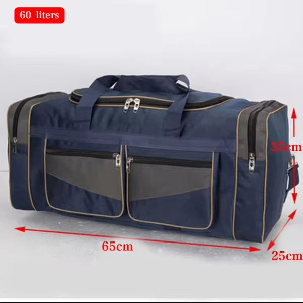 Luggage Travel Bag Gym Fitness Handbags for Women Men Outdoor Sports Shoulder Large Storage Duffel Training Long Distance Bag - Tasawoq