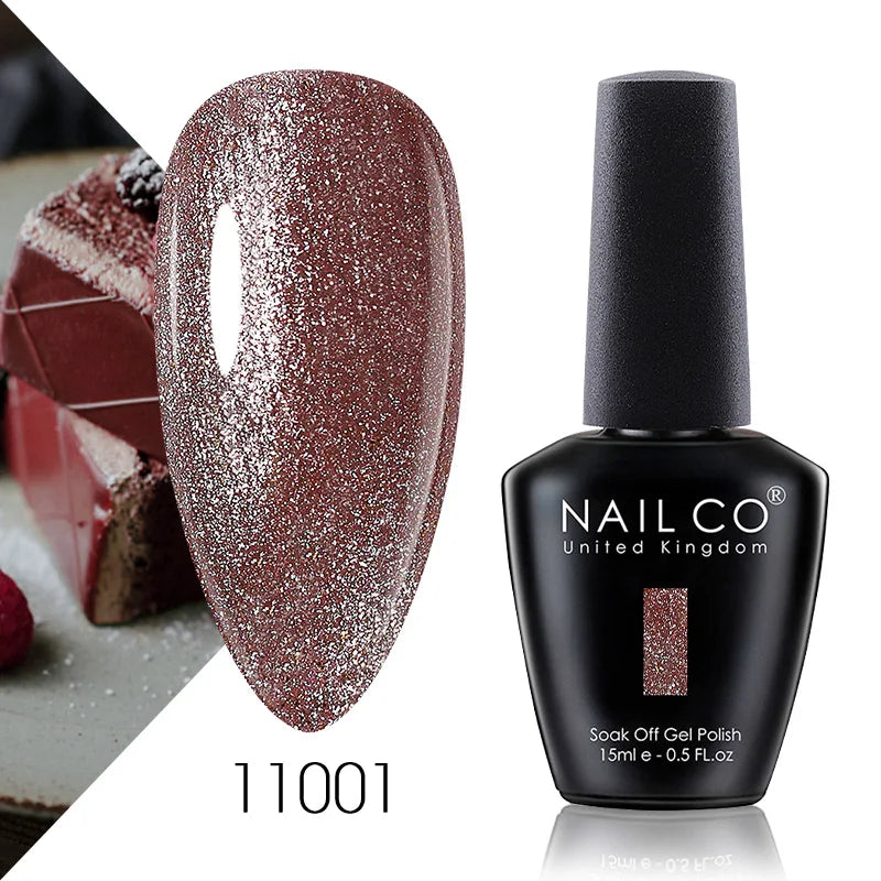 NAILCO 15ml Top Coat And Base Coat Art Design Gel Nail Polish UV Top Base Coat UV LED Soak Off Gel For Nail Decoration Varnish - Tasawoq
