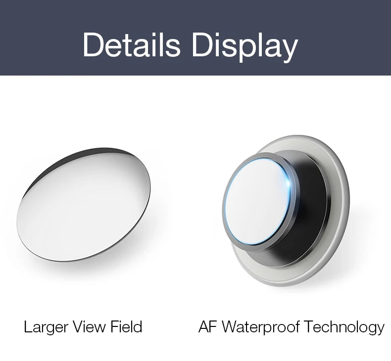 2pcs Blind Spot Mirror Car Rearview Mirror HD Adjustable-Degree Convex Glass Universal Car Assecories Broaden Horizons