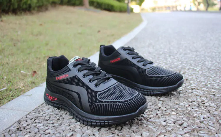 Men's Casual Sneakers New Breathable Sports Shoes Male Spring Fashion Antislip Wear-resisting Running Trainers Outdoor Men Shoes - Tasawoq
