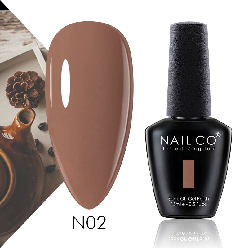 NAILCO 15ml Top Coat And Base Coat Art Design Gel Nail Polish UV Top Base Coat UV LED Soak Off Gel For Nail Decoration Varnish - Tasawoq
