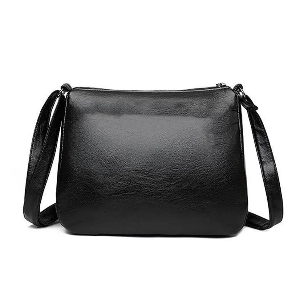 Women's Bag Middle-aged Bag Mother's Bag Fashion Multi-layer Large Capacity Single Shoulder Mother-in-law Buy Vegetable Bag - Tasawoq