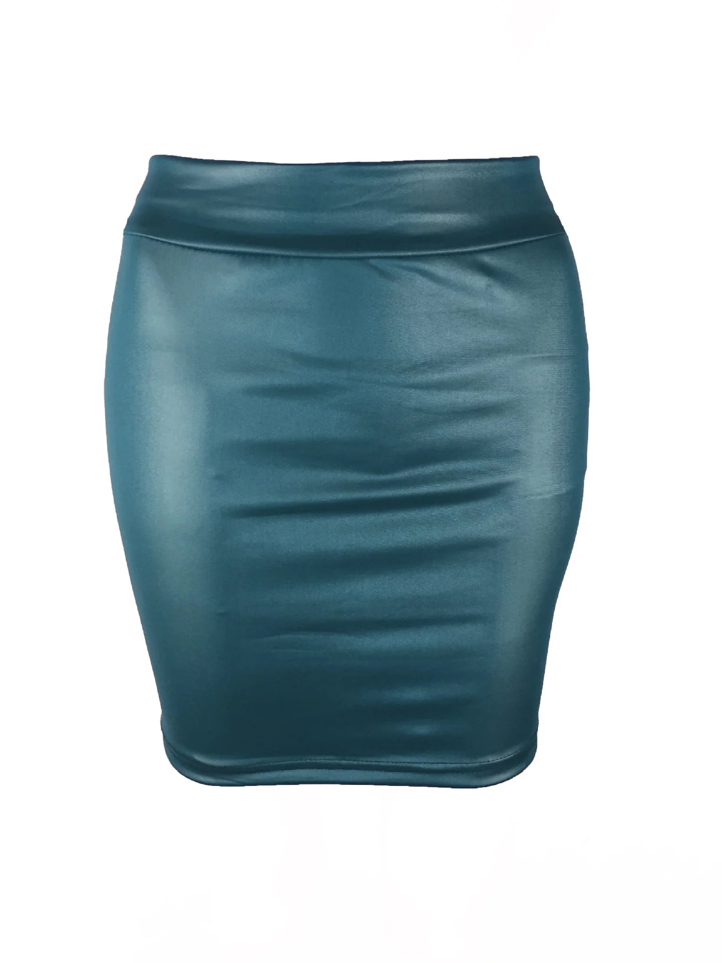 Women Summer Mini Skirts High-waist Slim Fittness Hip Pencil Skirts Vintage Bodycon Skirt Sexy Clubwear Ladies Office Clothing - Tasawoq