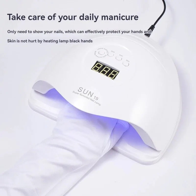 Nail Gloves Anti-UV Anti-blackening Anti-illumination TANNING Tanning Light Therapy Machine Blackening Anti-radiation Baking Lam - Tasawoq
