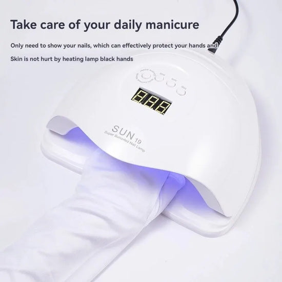 Nail Gloves Anti-UV Anti-blackening Anti-illumination TANNING Tanning Light Therapy Machine Blackening Anti-radiation Baking Lam - Tasawoq