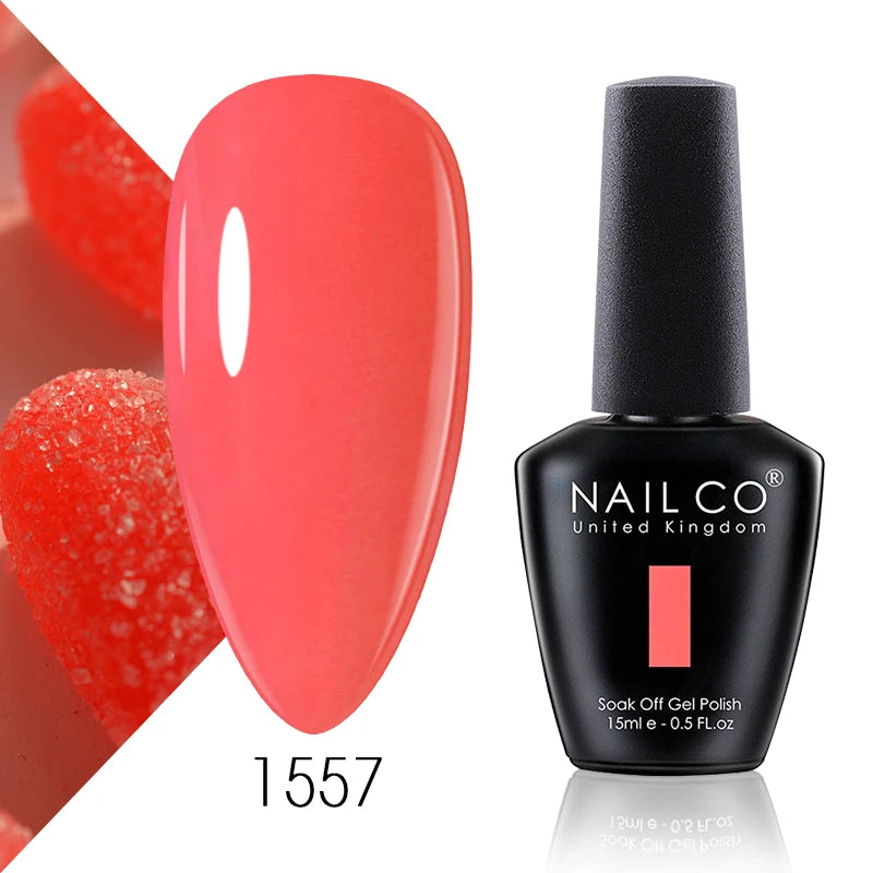 NAILCO 15ml Top Coat And Base Coat Art Design Gel Nail Polish UV Top Base Coat UV LED Soak Off Gel For Nail Decoration Varnish - Tasawoq