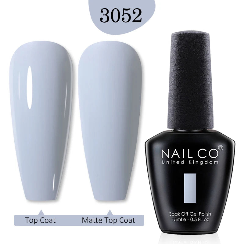 NAILCO Red Colors Series 15ML Nail Gel Polish Nail Supplies Semi Permanent For Nail Art Manicure Soak Off LED UV Hybrid Varnish - Tasawoq