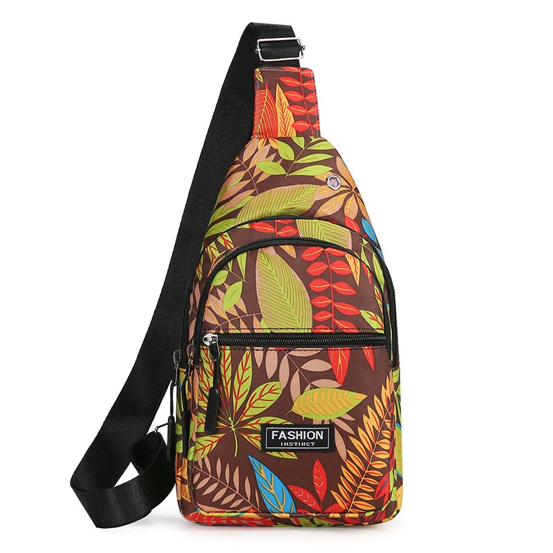 Breast Bag, Trendy And Versatile For Women, Large Capacity Single Shoulder Crossbody Bag, Outdoor Leisure And Simple Backpac - Tasawoq