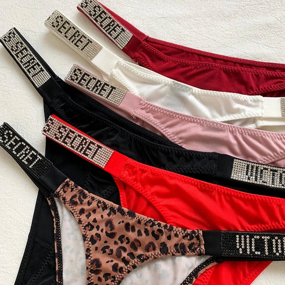 2024 New Women'S Underwear, Smooth Low-Waisted Sexy Women'S Thong, Attractive, Breathable, Shiny, Sexy And Comfortable In One - Tasawoq