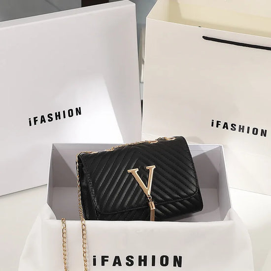 Embroidery Women Crossbody Bag Thread Luxury Handbag Shoulder Bags Brand Sequined Tassel Clutch Small Bag and Purse Party - Tasawoq