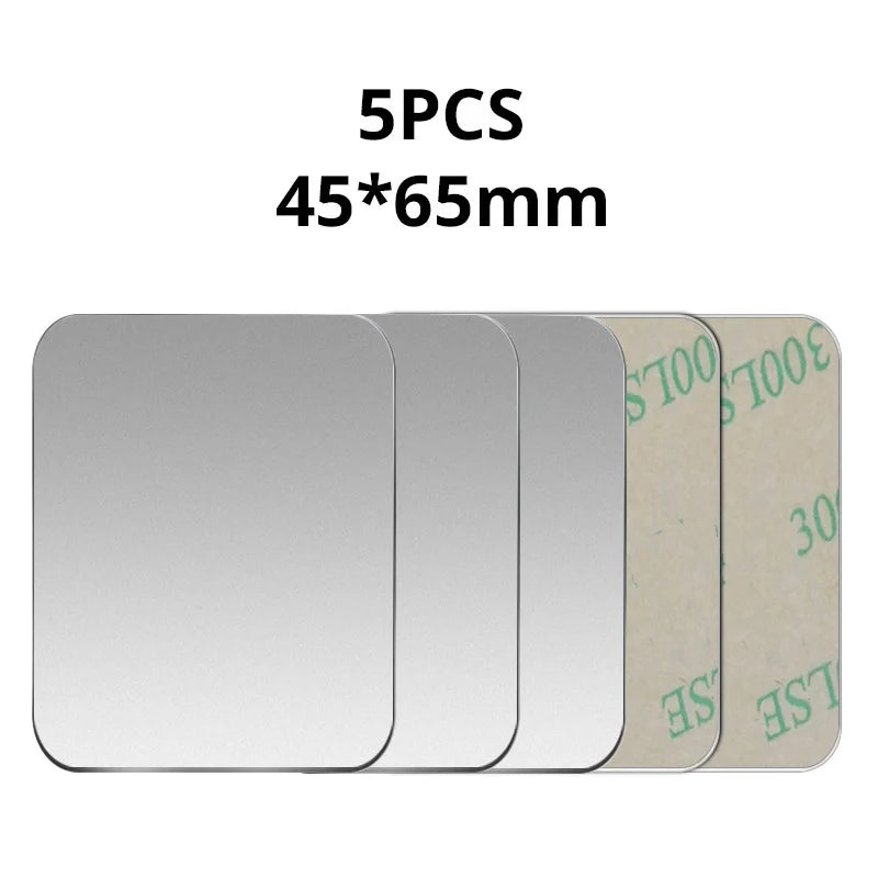 Magnetic Metal Plate For Car Phone Holder Universal Iron Sheet Disk Sticker Mount Mobile Phone Magnet Stand For All Smart Phone