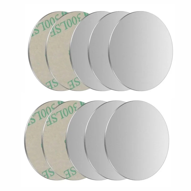 Magnetic Metal Plate For Car Phone Holder Universal Iron Sheet Disk Sticker Mount Mobile Phone Magnet Stand For All Smart Phone