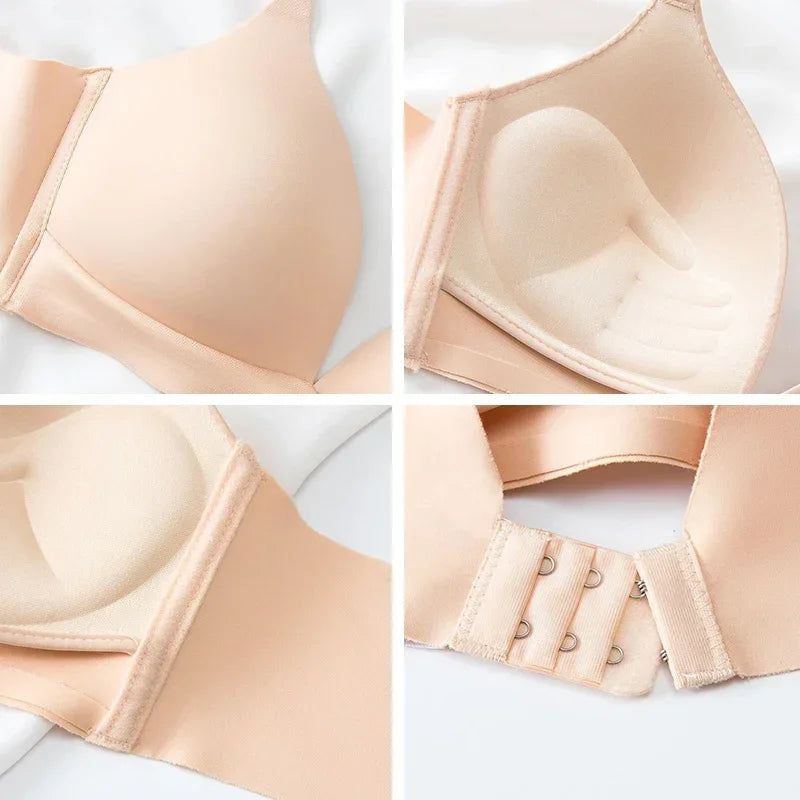 FallSweet Women Push Up Bra Girls Seamless Bras Japanese Style Wireless Underwear No Steel Ring Bralette Sexy Female Lingerie - Tasawoq